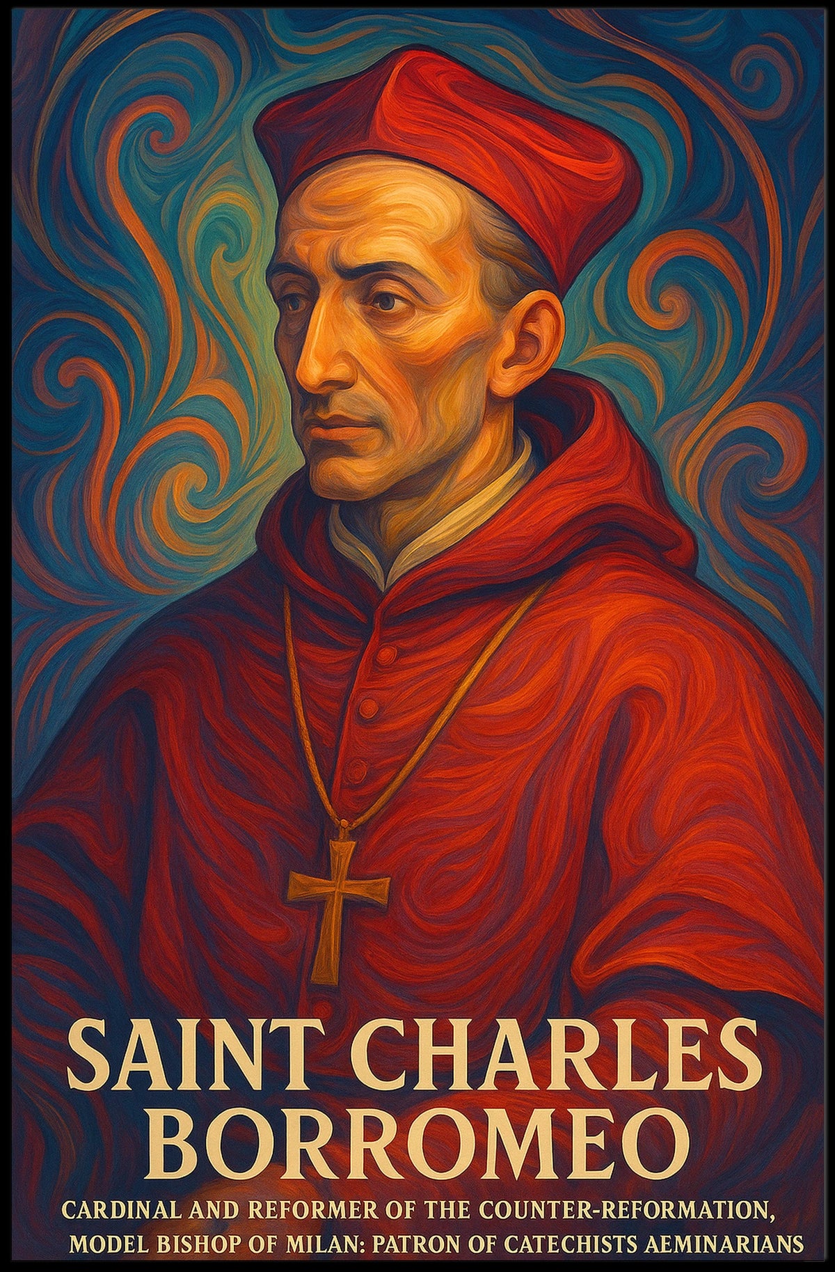 Saint Charles Borromeo Cardinal and Reformer Poster
