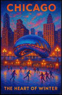 Chicago The Heart Of Winter Poster