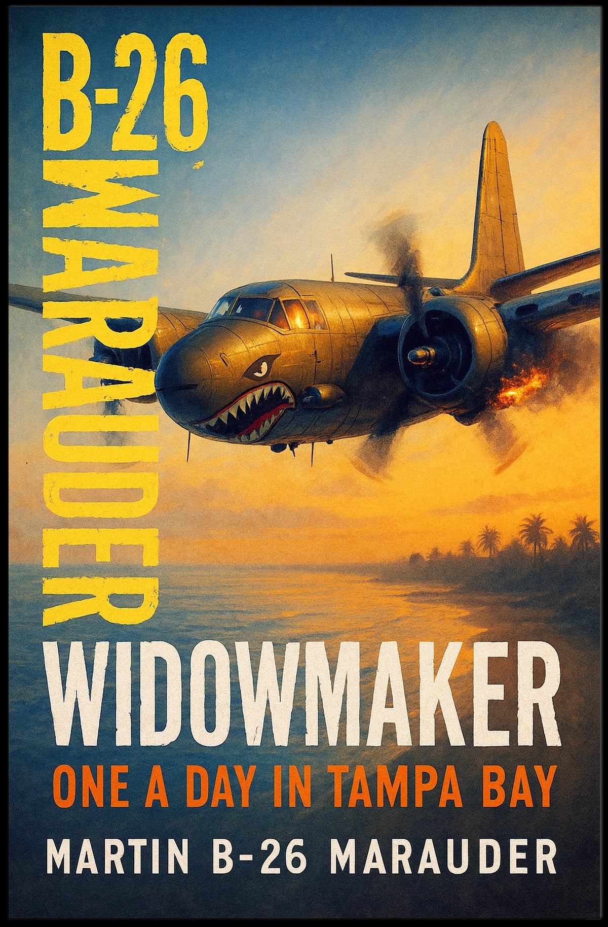 Martin B-26 Marauder Poster