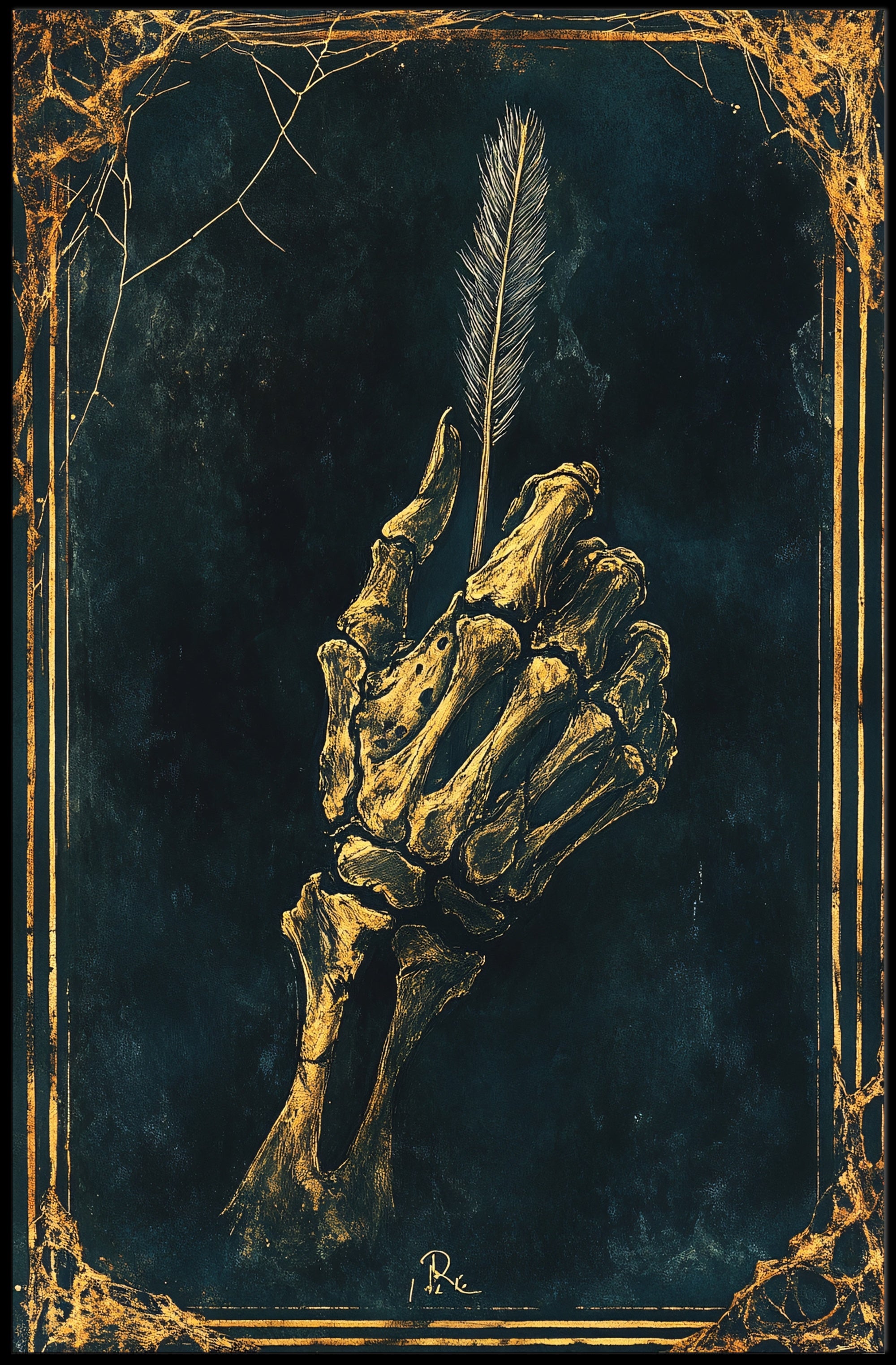 The SkeletonS Quill Poster