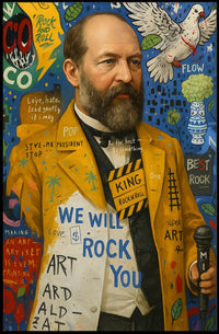 Rock and Roll Pop Culture Poster