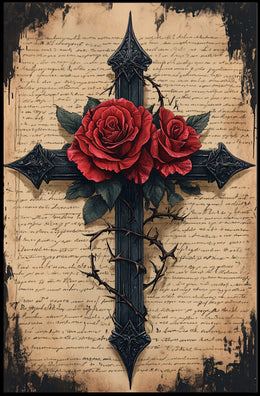 Roses And Thorns Poster