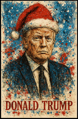 Donald Trump 47th President of the United States Christmas SeriesPoster
