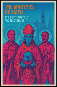 The Martyrs Of Faith Poster