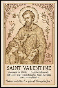 Saint Valentine Poster PosterGoat