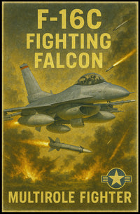 F-16C Fighting Falcon Poster PosterGoat
