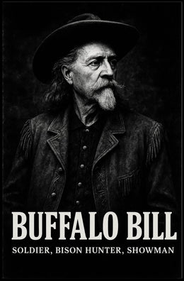 Buffalo Bill Vintage Poster Historic Western Heritage Art
