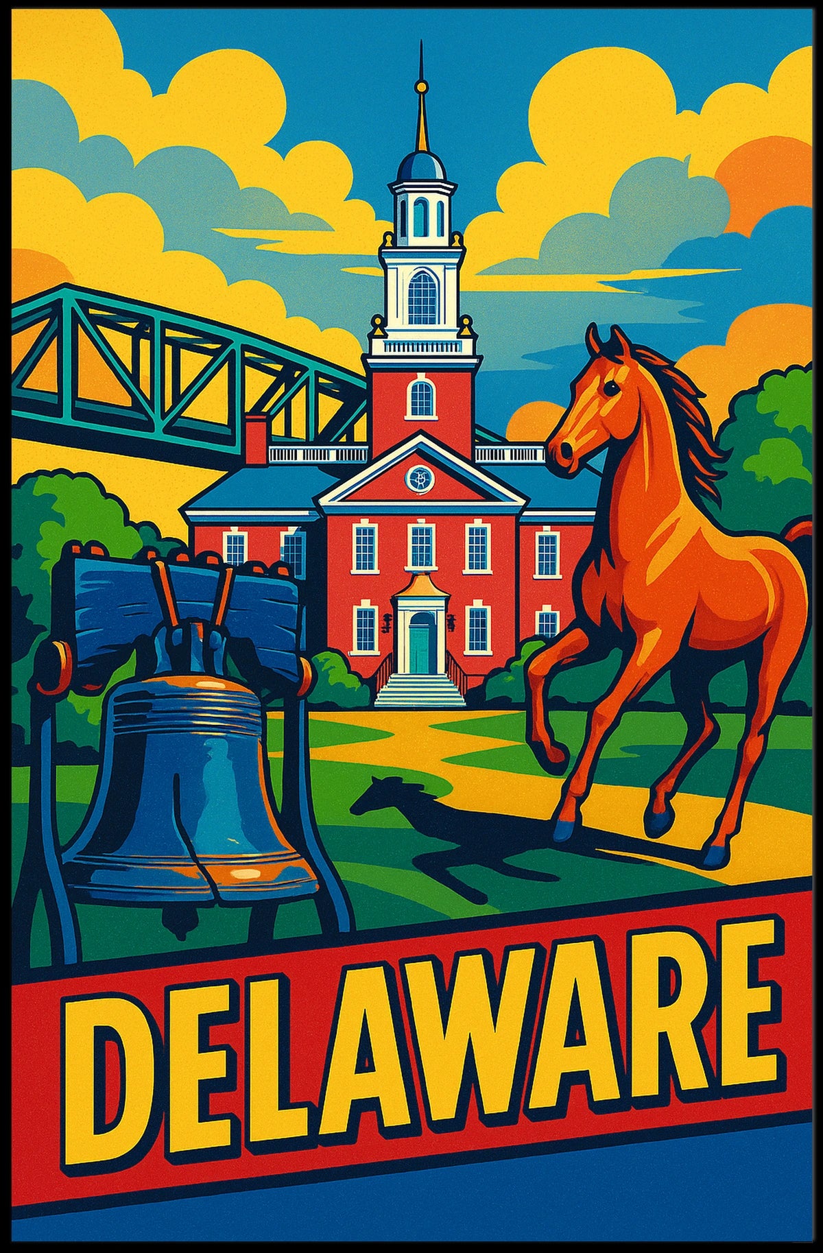 Delaware Heritage Poster