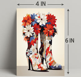 Floral Fashion Statement Poster