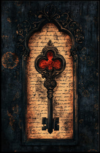The Ornate Key Poster