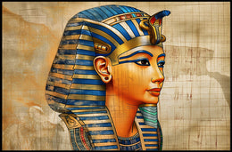 Majestic Pharaoh: Timeless Egyptian Art Poster