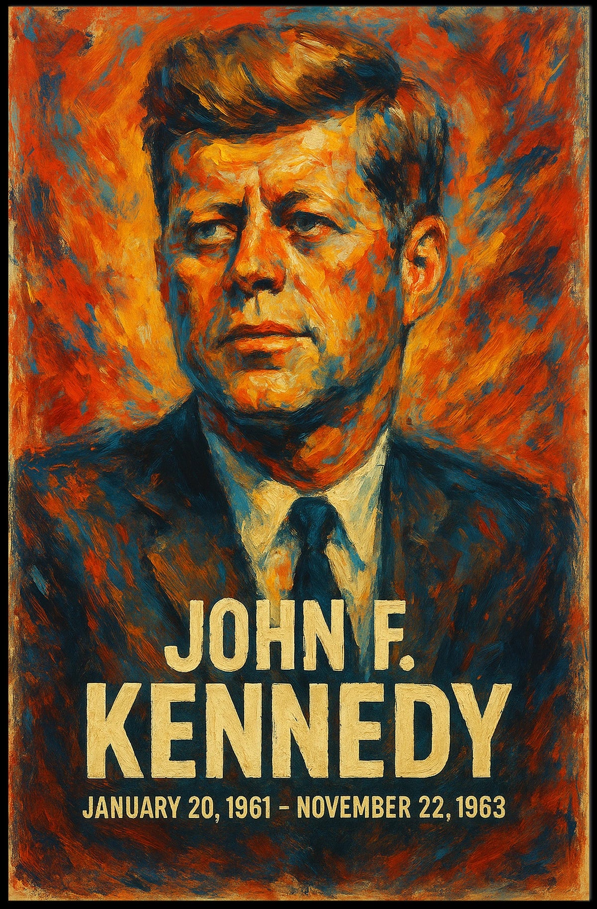John F. Kennedy 35Th President Poster