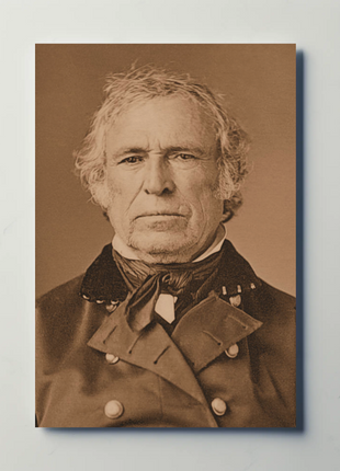 Zachary Taylor 12th President Sepia Photo