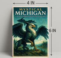 Mystical Michigan Poster PosterGoat