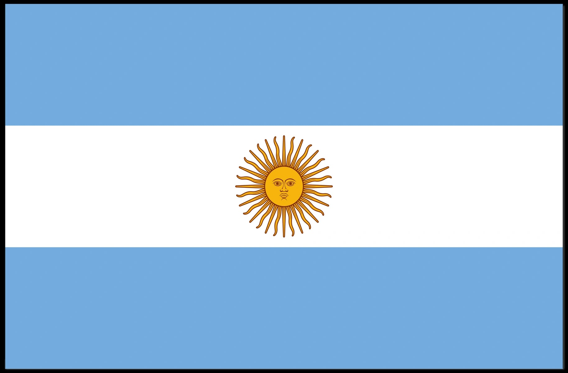 Argentina Flag Poster