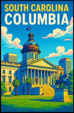 Columbia South Carolina Poster
