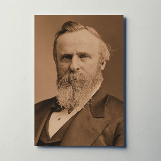 Rutherford B. Hayes 19th President Sepia Photo