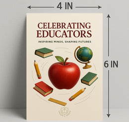 Celebrating Educators: Inspirational Motivational or Quote Poster