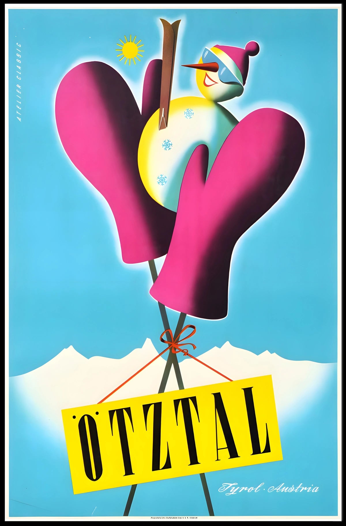 Ötztal Winter Wonderland Poster