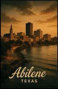 Abilene, Texas Poster