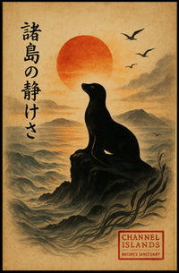 Tranquility of the Channel Islands Poster