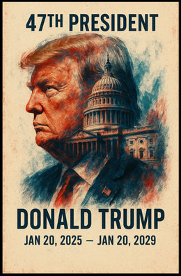 Trump Visionary Capitol Cinematic Poster
