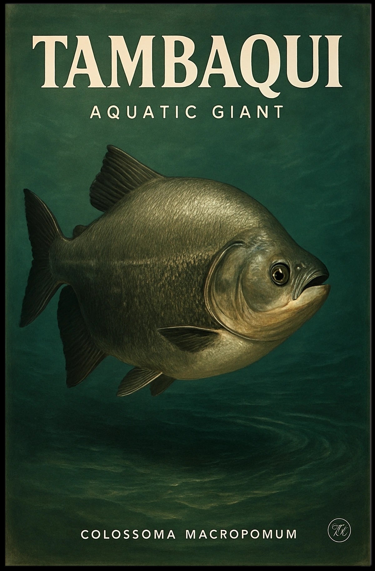 Tambaqui Aquatic Giant Poster