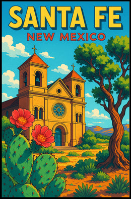 Santa Fe New Mexico Poster
