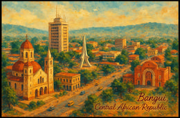 Bangui, Central African Republic Poster