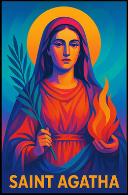 Saint Agatha Poster