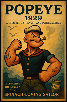 Popeye 1929 Art Poster POP-143