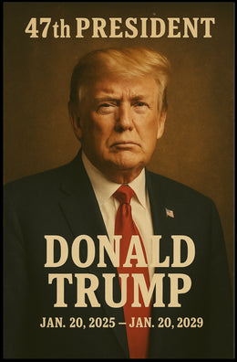 Donald Trump Visionary Leader Photography Realism Patriotic Collector Tribute Edition Poster