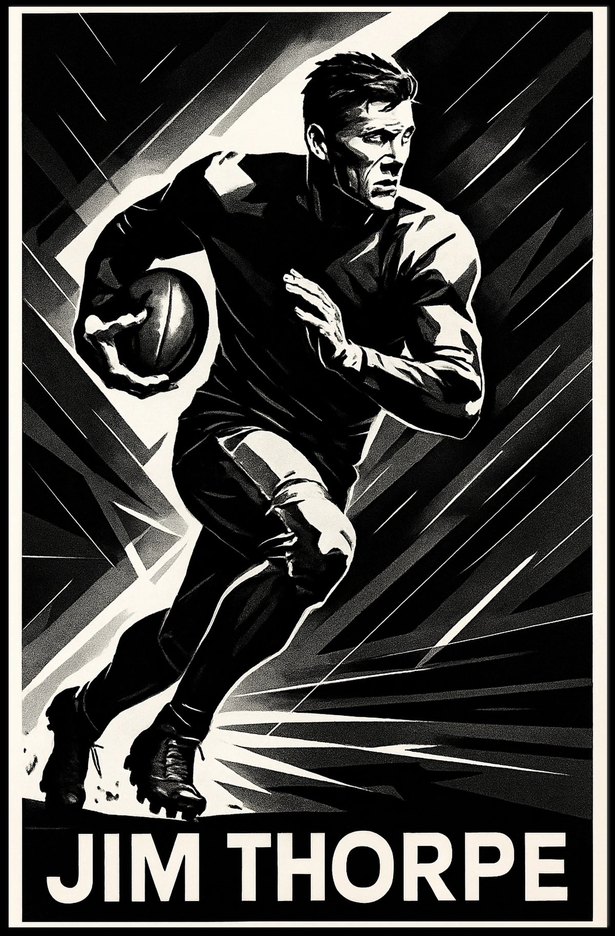 Jim Thorpe Poster