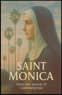 Saint Monica Poster