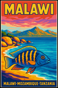 Vibrant Malawi Poster