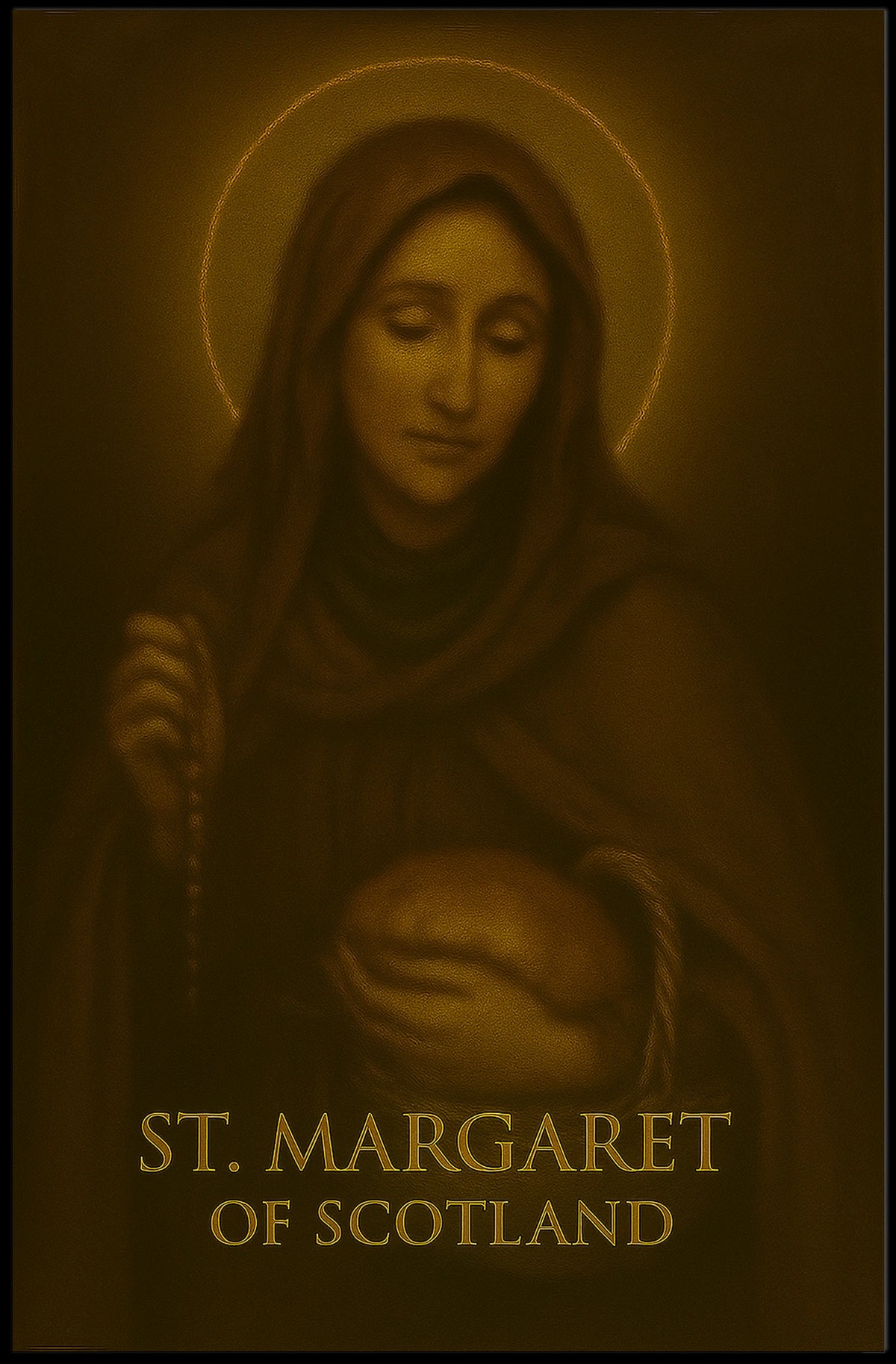 St. Margaret Of Scotland Poster