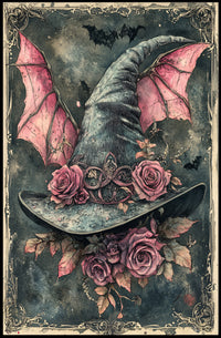 Enchanted WitchS Hat Poster