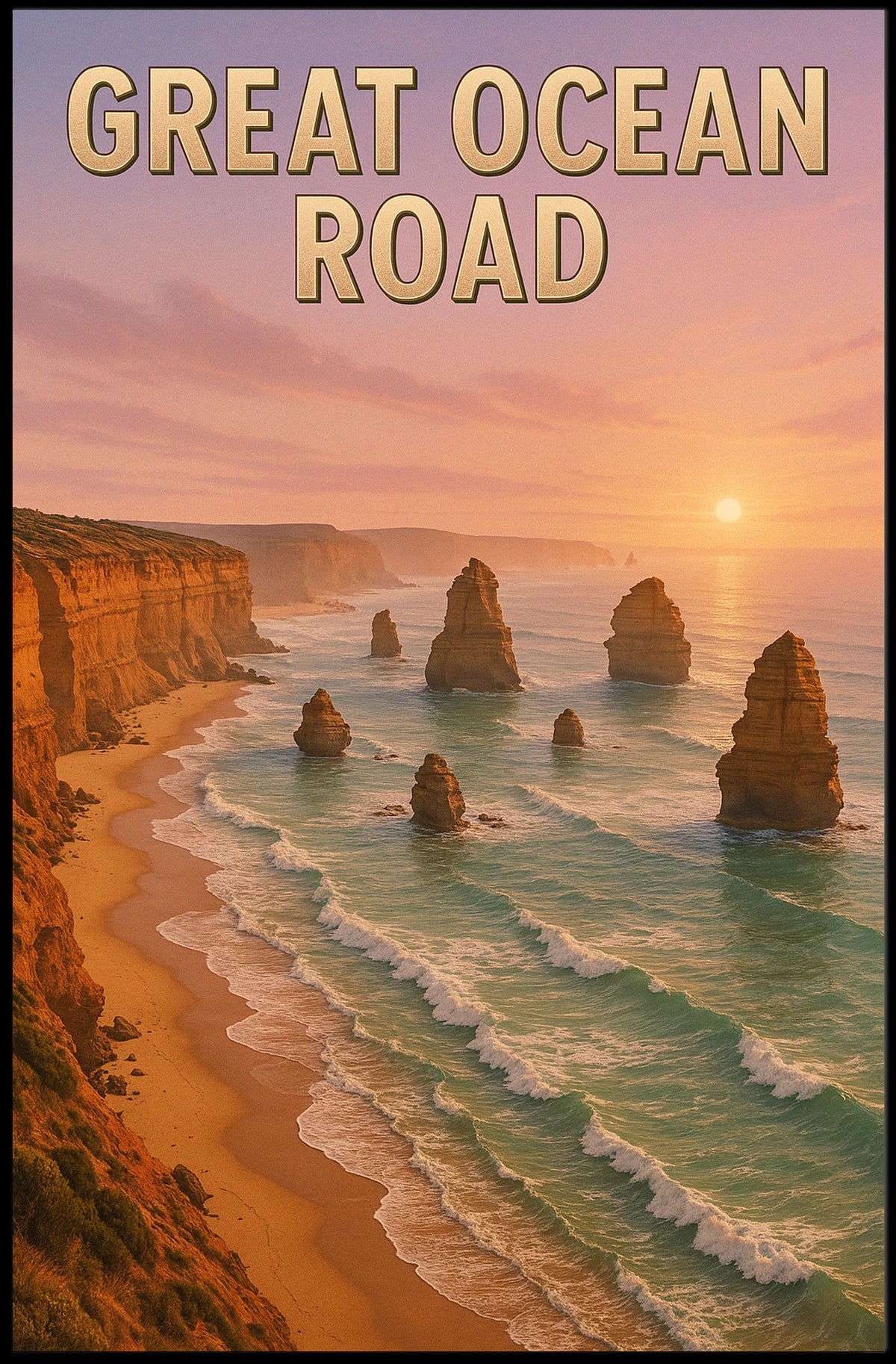 Great Ocean Road Poster