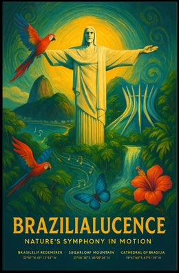 Brazilialucence Natures Symphony in Motion Poster