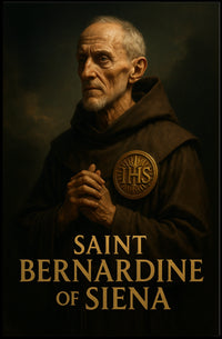 Saint Bernardine Of Siena Poster