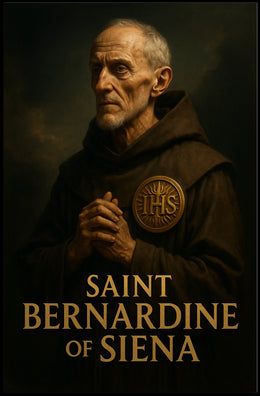 Saint Bernardine Of Siena Poster