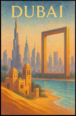 Dubai Poster Wall Art Blends Tradition Modernity For Home