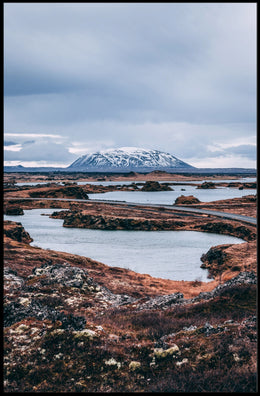 Serene Landscape Of Iceland Poster