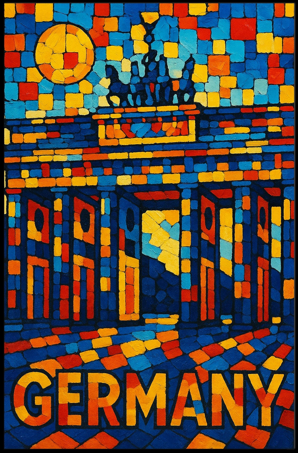 Vibrant Germany Poster