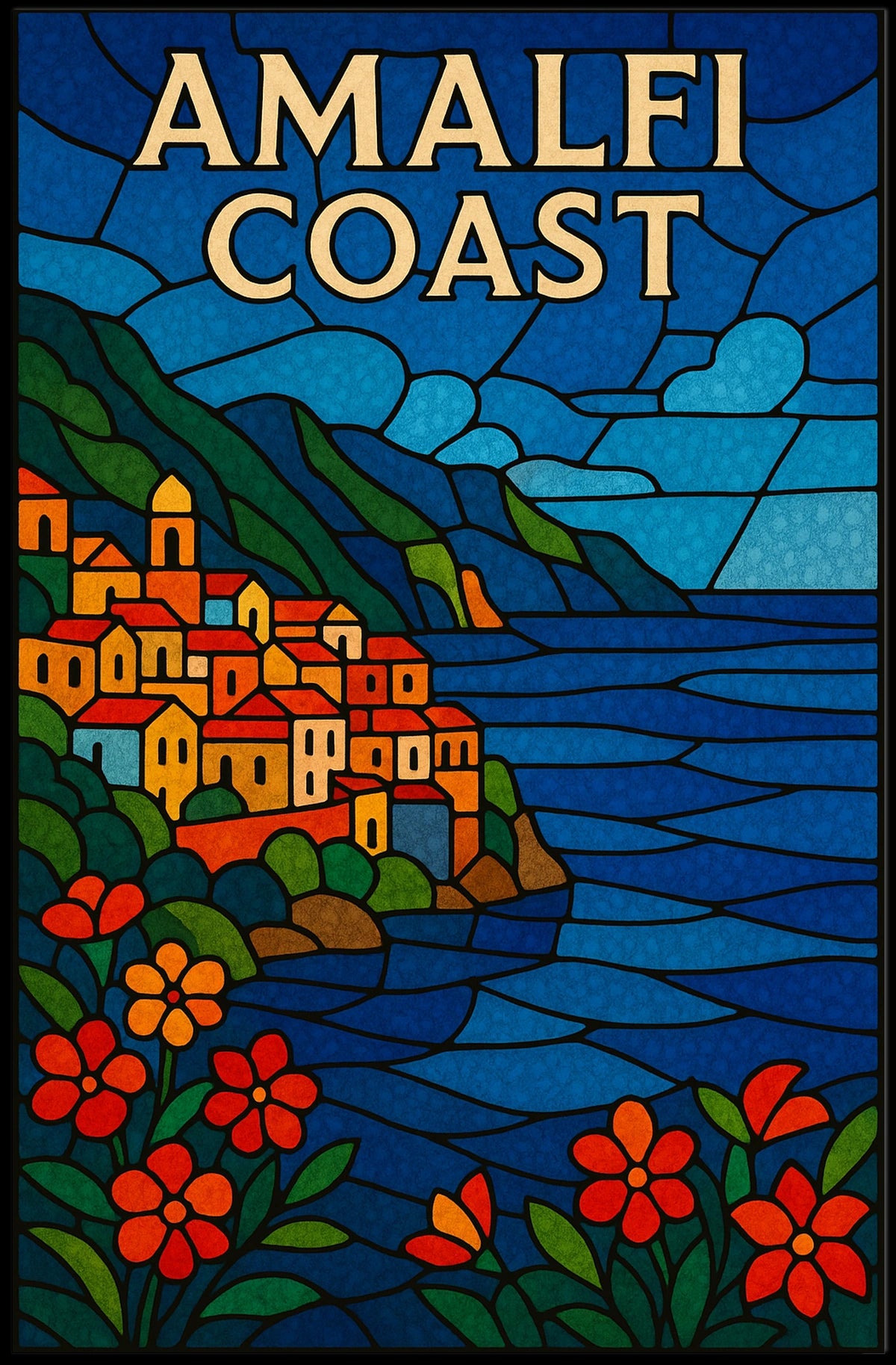 Amalfi Coast Poster