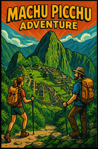 Machu Picchu Adventure Poster
