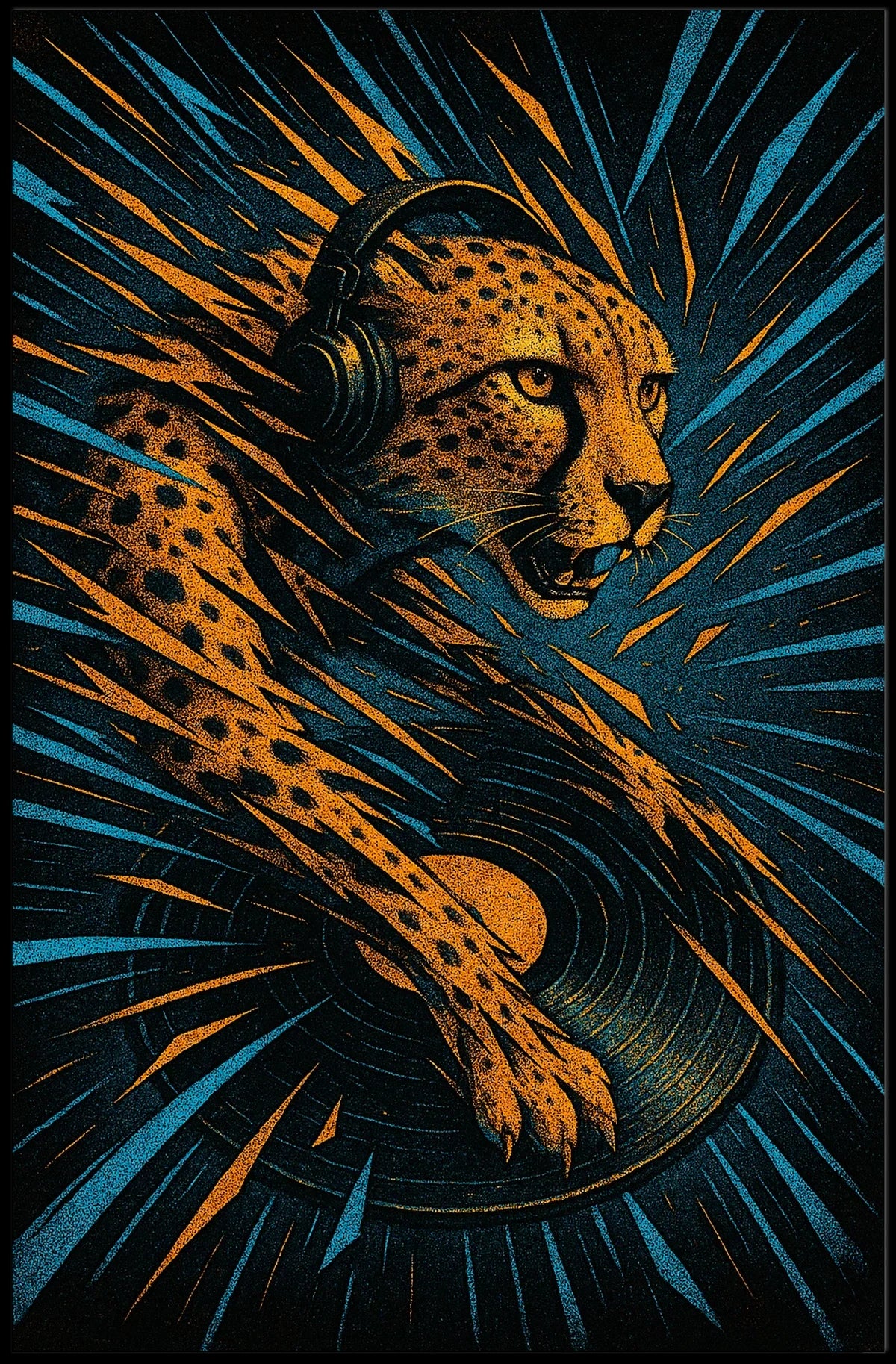 Sonic Cheetah Poster