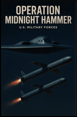 Operation Midnight Hammer Military Recruitment Poster PosterGoat