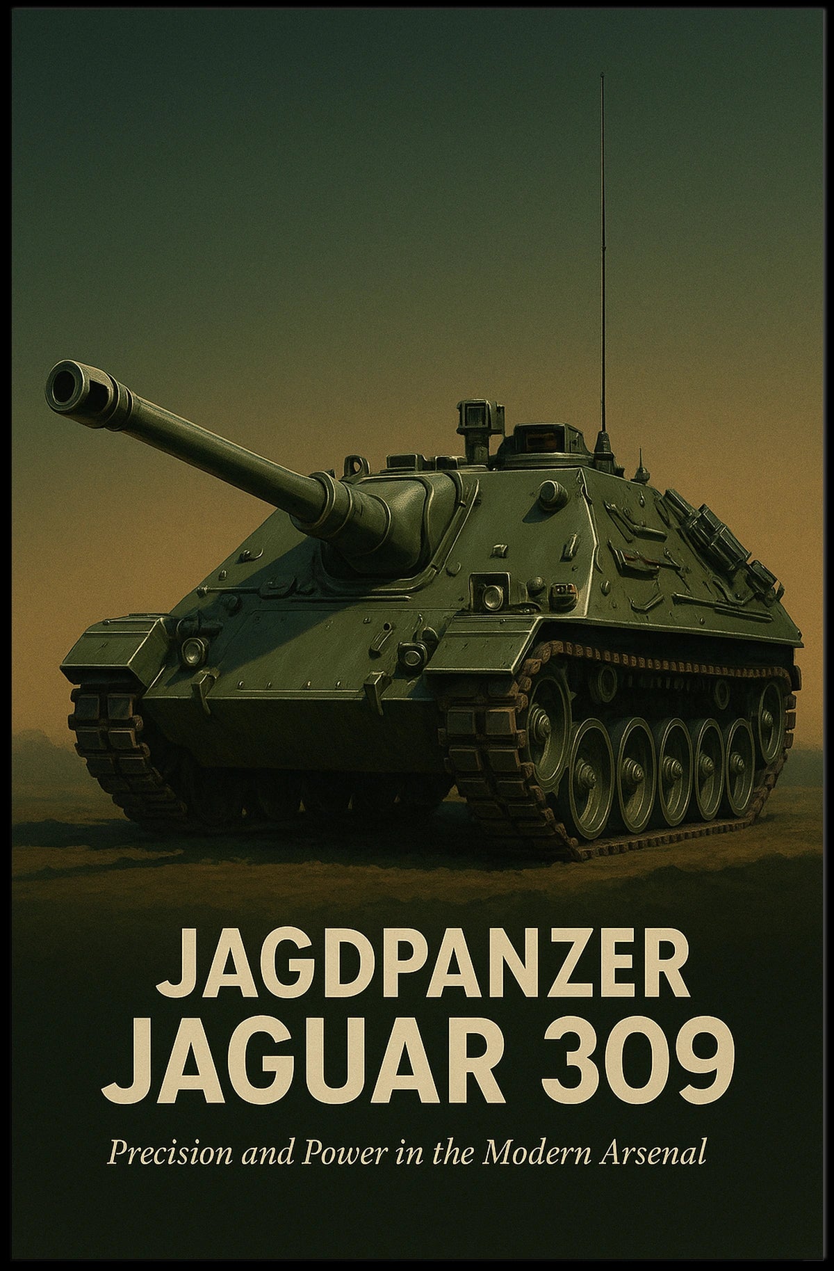 Jagdpanzer Jaguar 309 Poster