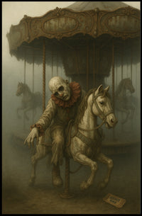 Eerie Carousel Poster